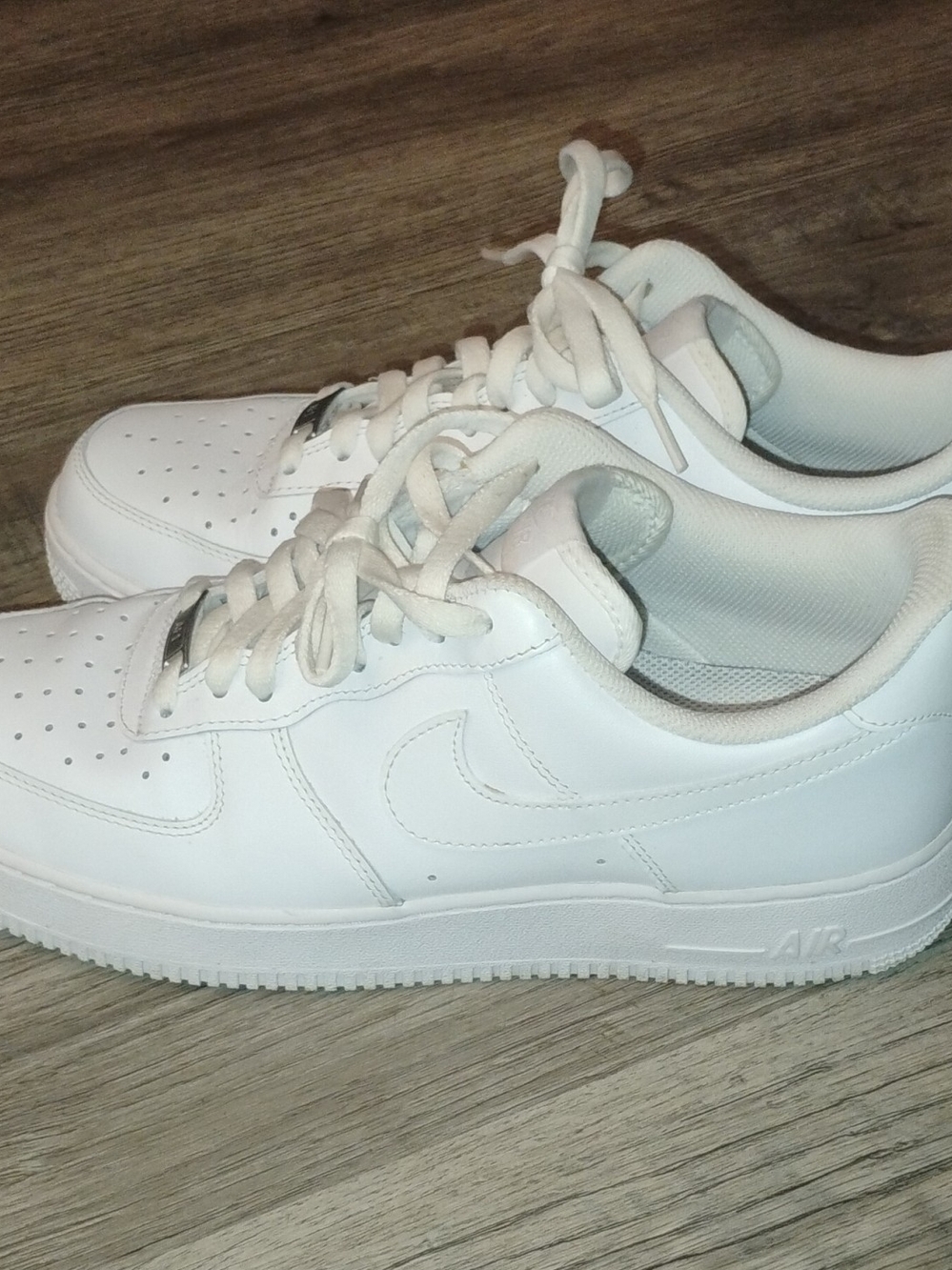 Nike Air Force 1 Low Men's Sneakers - White Size 10.5
